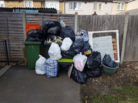 Islington residents disposing of old furniture